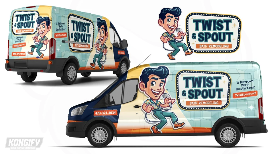 Twist & Spout Bath Remodeling wrap design